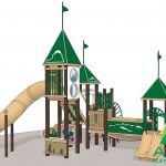 Alpine Peaks Recycled Plastic Play System