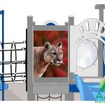 Cougar Recycled Plastic Playground