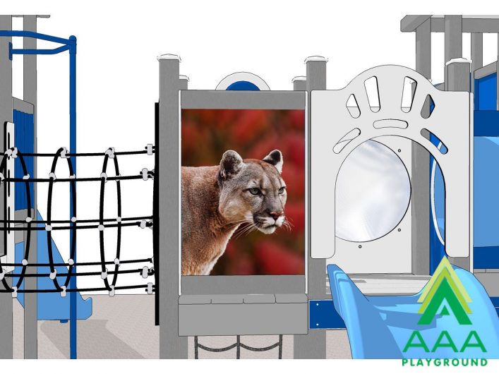 Cougar Recycled Plastic Playground