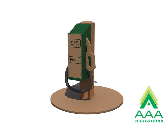 Freestanding Gas Pump