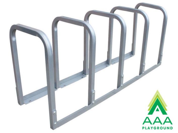 5 Hoop U-Lockit Bike Rack - 10 Bike Capacity