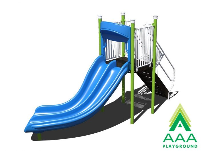 5-feet Double Curve Slide