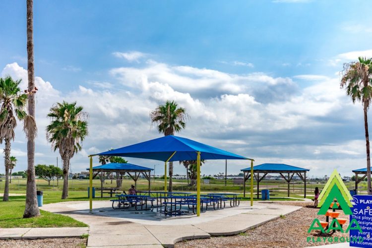 Rectangular Shade Shelter with 12 feet high Entrance Height