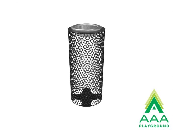 AAA Playground Expanded Metal Ashtray Pylon