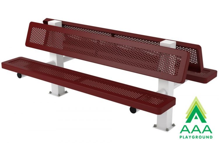 Innovated Style Square Frame Park Bench