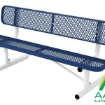 AAA Playground Style Park Bench With Back