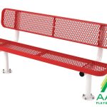 AAA Playground Style Park Bench With Back