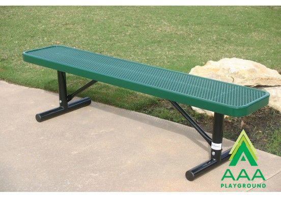 AAA Playground Honeycomb Steel Sport Bench without Back