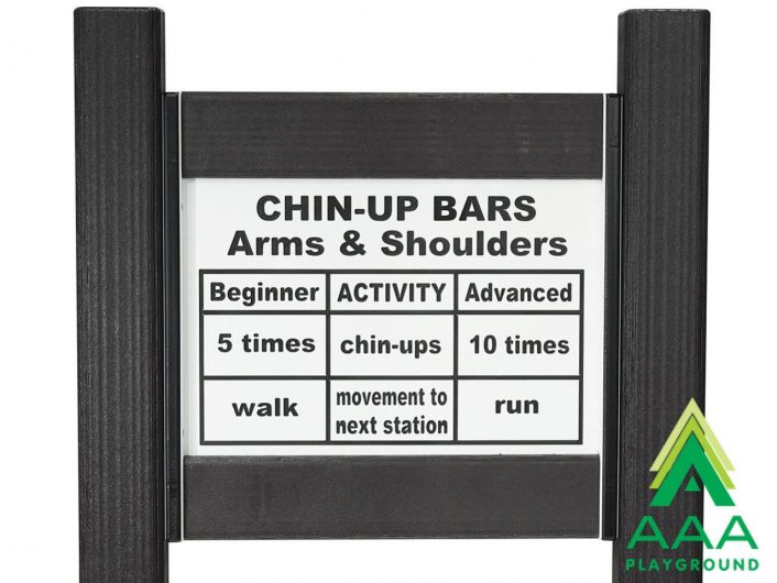 Recycled Plastic Fitness Chin-Up Bars