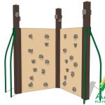 Double Rock Wall Recycled Two-Sided Panel Climber