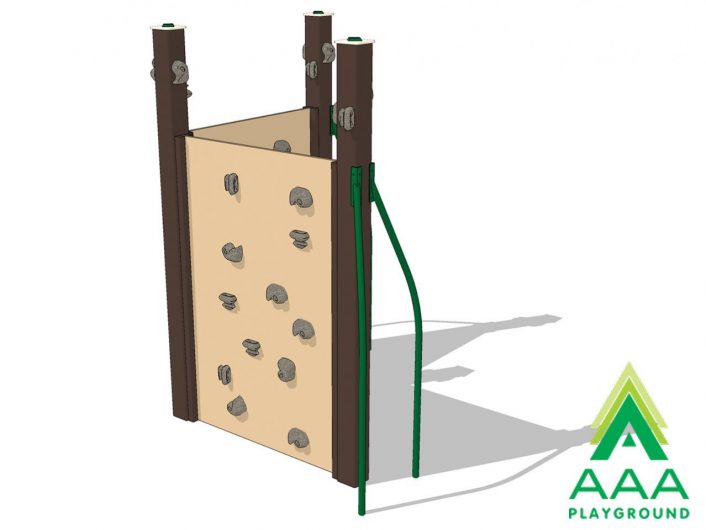 Double Rock Wall Recycled Two-Sided Panel Climber