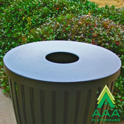 Flat Top for Trash Receptacles