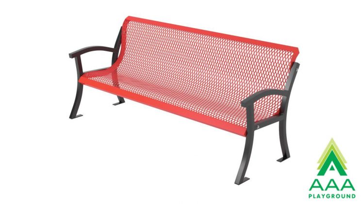 Modern Casino Style Park Bench