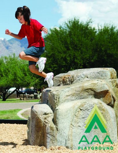 AAA Playground Small Boulder