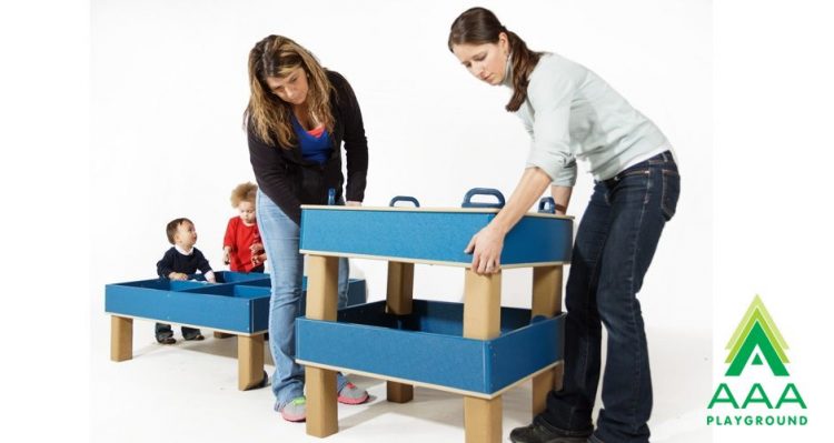 Nesting Nature Table with Lid