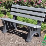 Recycled Plastic Central Park Bench