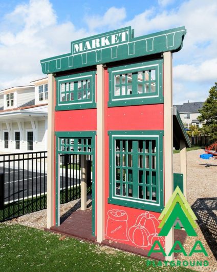 Market Modern Play Facade