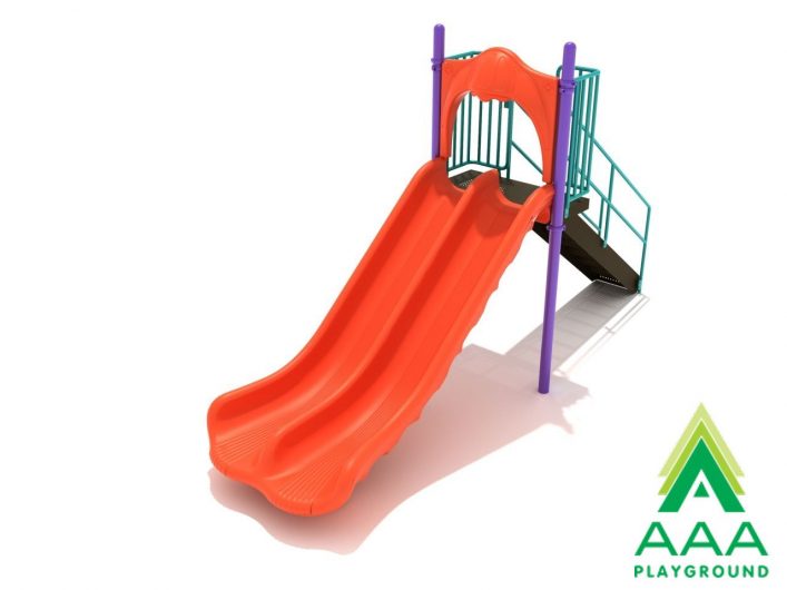 5-feet Double Free Standing Slide