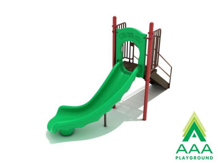 4-feet Right Turn Free Standing Slide