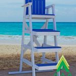 Recycled Plastic Lifeguard Chair