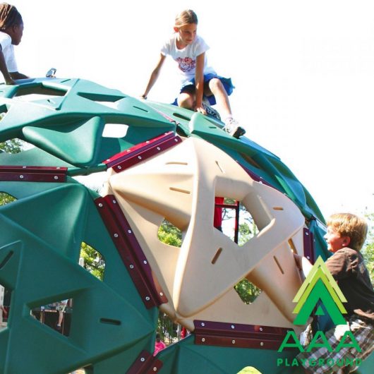 Triple Pentagon Plastic Climber