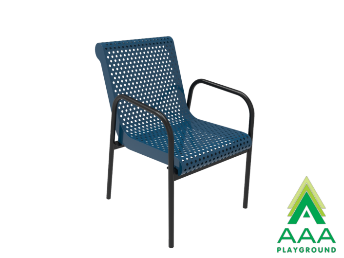 AAA Playground Honeycomb Steel Stacking Chair