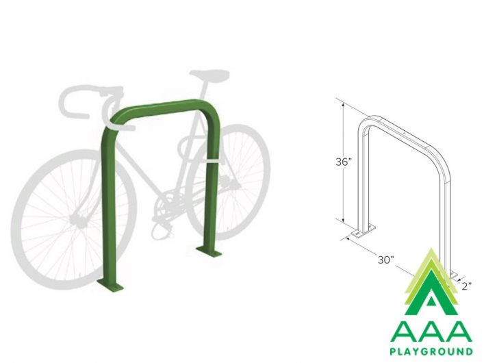 Staple Style Bike Rack