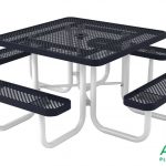 AAA Playground Perforated Square Portable Table