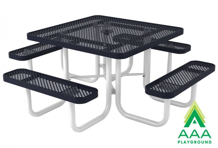 AAA Playground Perforated Square Portable Table