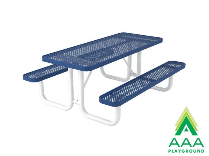 AAA Playground Perforated Rectangular Portable Table