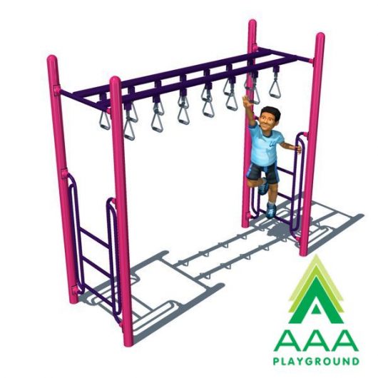 Freestanding Double Trapeze