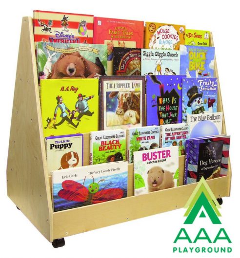 AAA Playground Double Sided Book Display