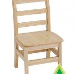 AAA Playground 12" Three Rung Ladderback Chair - 2 Pack