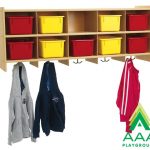 AAA Playground Value Line 10-Section Wall Locker