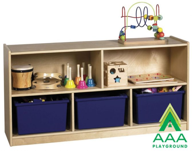 AAA Playground Medium Birch Storage Cabinet