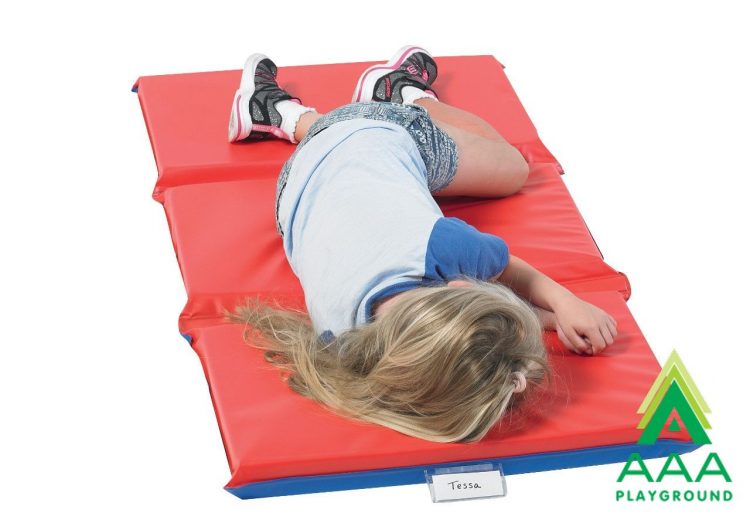 AAA Playground Germ-Free 2" 3 Section Folding Rest Mat